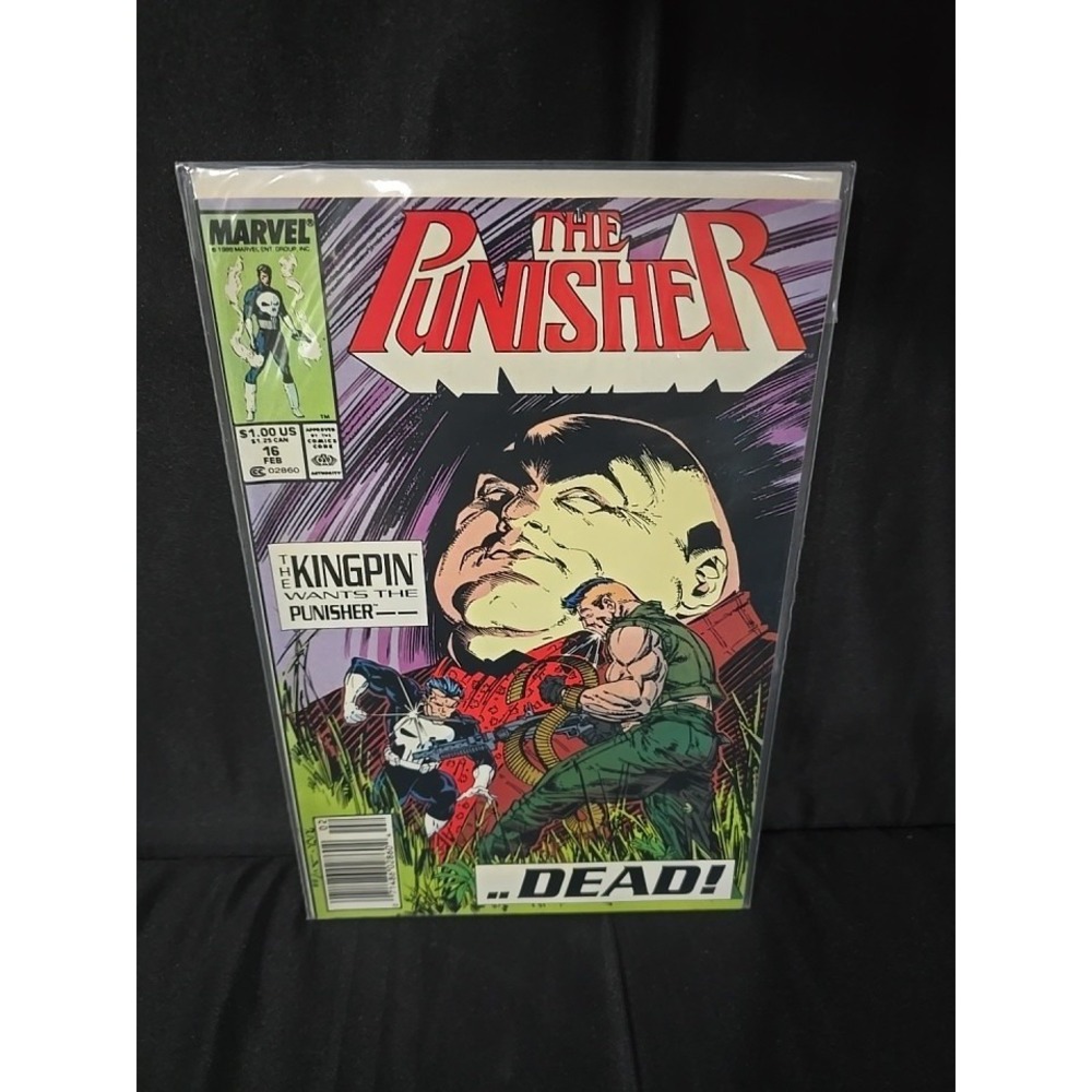 Sealed The Punisher #16 1989 Marvel Comics Comic Book